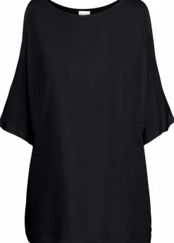 Cold-Shoulder-Shirt aus Viskose