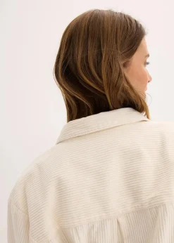 Cordhemd aus reiner Baumwolle