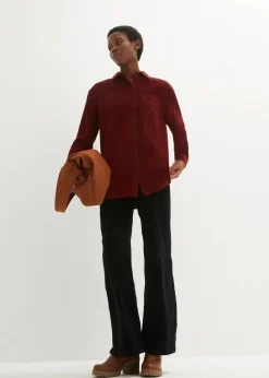 Cordhemd aus reiner Baumwolle