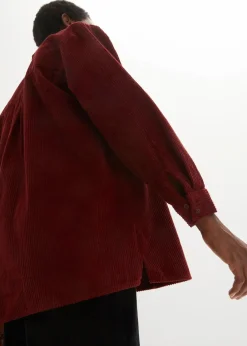 Cordhemd aus reiner Baumwolle