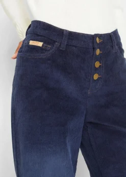 Cordhose aus Baumwolle mit Stretch