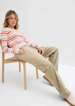 Cordhose aus Baumwoll-Mix