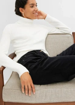 Cordhose im Marlene-Stil