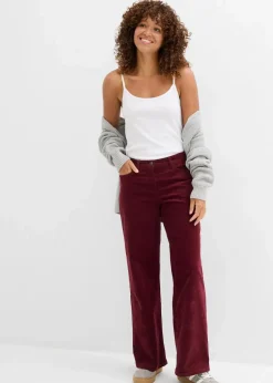 Cordhose im Marlene-Stil