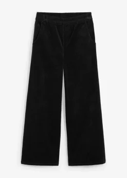 Cordhose mit Bequembund, High Waist