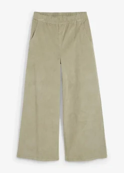 Cordhose mit Bequembund, High Waist