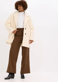 Cordhose mit weitem Bein