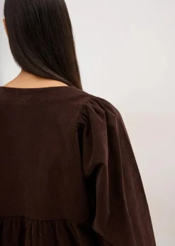 Cordkleid aus Baumwolle