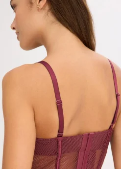 Corsage mit edler Spitze