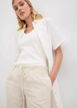 Culotte aus fließendem Viskose-Mix