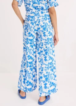 Culotte aus fließendem Viskose-Mix