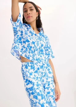 Culotte aus fließendem Viskose-Mix