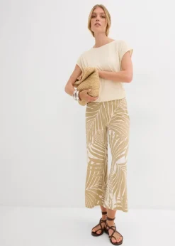 Culotte aus softem Viskose-Mix