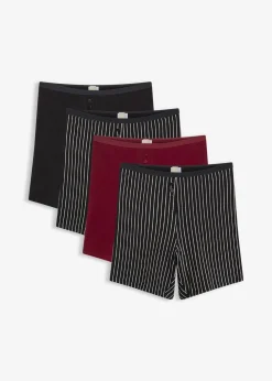 Damen Taillen Boxer mit längerem Bein (4er Pack)