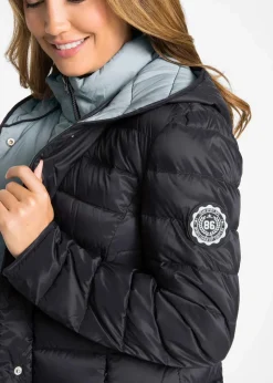 Daunenjacke in 2-in-1 Optik