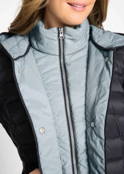 Daunenjacke in 2-in-1 Optik