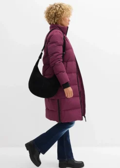 Daunenmantel mit recycelter Daune und isolierender Wärmetechnologie