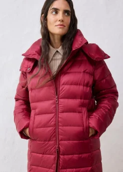 Daunenmantel mit recycelten Daunen