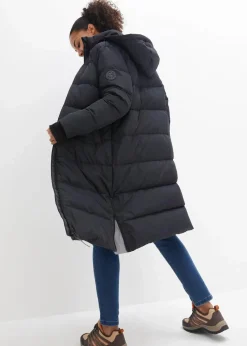 Daunenmantel mit recycelter Daune und isolierender Wärmetechnologie