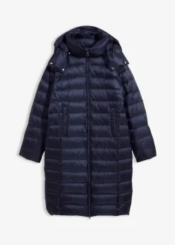 Daunenmantel mit recycelten Daunen
