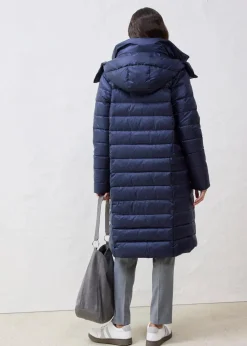 Daunenmantel mit recycelten Daunen