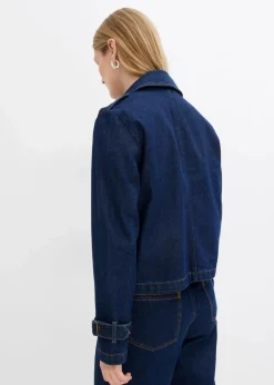 Denim Trenchjacke