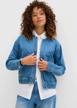 Denim-Blouson