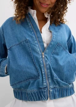 Denim-Blouson