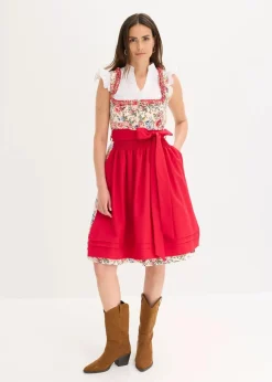 Dirndl mit bestickter Schürze (2-tlg. Set)