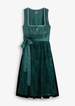 Dirndl mit bestickter Schürze (2-tlg. Set)