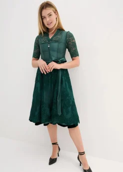 Dirndl mit bestickter Schürze (2-tlg. Set)