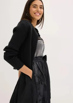 Dirndl mit glänzendem Mieder (2-tlg.Set)