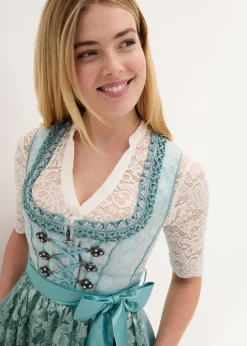Dirndl mit Pailletten Schürze (2-tlg.Set)
