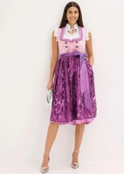 Dirndl mit Pailletten Schürze (2-tlg.Set)