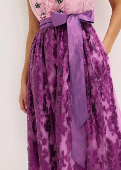 Dirndl mit Pailletten Schürze (2-tlg.Set)