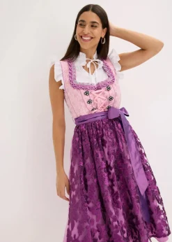 Dirndl mit Pailletten Schürze (2-tlg.Set)