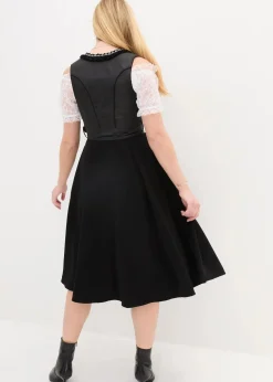 Dirndl mit Pailletten Schürze (2-tlg.Set)