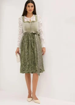 Dirndl mit Pailletten Schürze (2-tlg.Set)