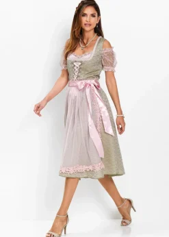 Dirndl mit Perlen (2-tlg.Set)