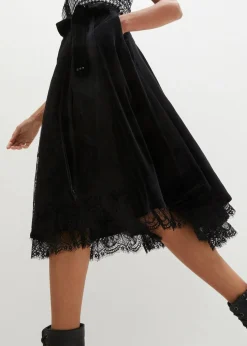 Dirndl mit Samtrock (2-tlg.Set)