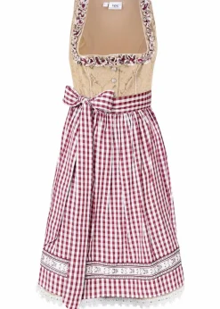 Dirndl mit Schürze, knieumspielend (2-tlg. Set)