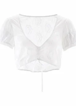 Dirndlbluse aus Spitze