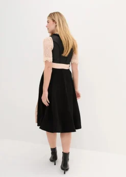 Dirndlschürze in Wildseidenoptik