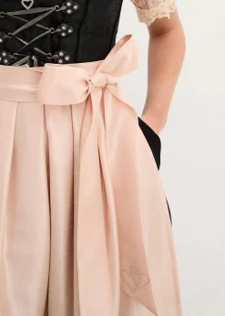 Dirndlschürze in Wildseidenoptik