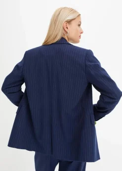 Doppelreihiger Blazer aus Viskose-Mix