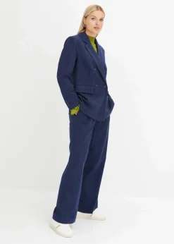 Doppelreihiger Blazer aus Viskose-Mix