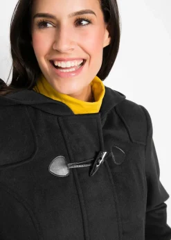 Dufflecoat in Wolloptik