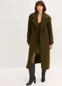 Einreihiger Oversize-Mantel