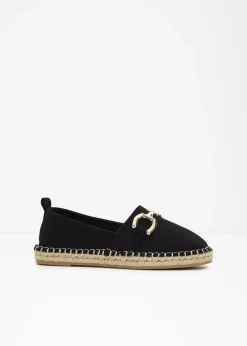 Espadrilles mit Schnalle