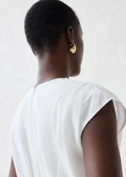 Etuikleid aus reinem Leinen